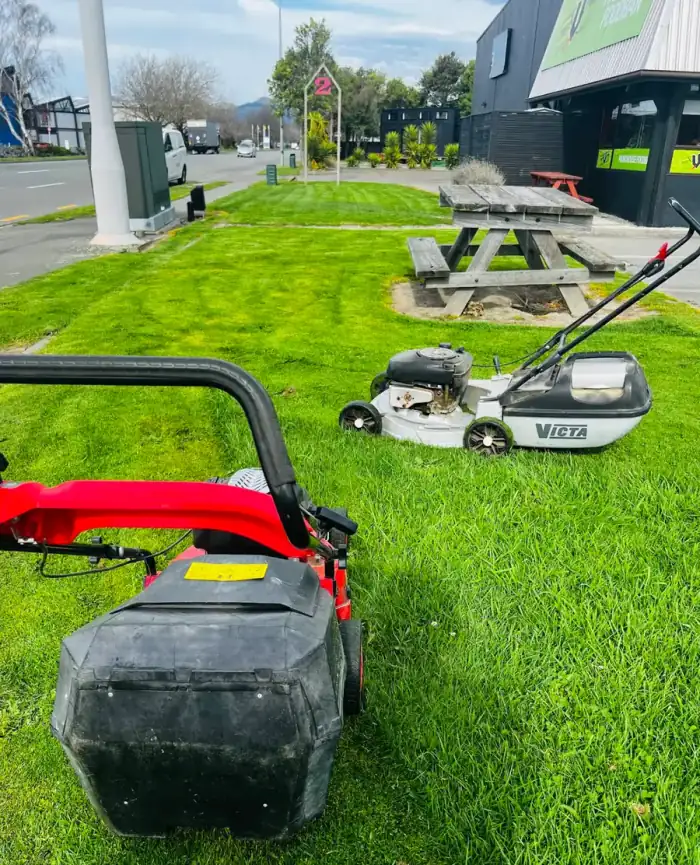 Lawn mowing service in Christchurch